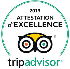 2019 certificat excellence tripadvisor